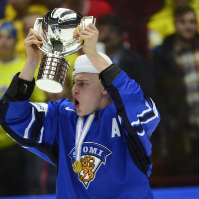 Rasmus Ristolainen avgjorde junior-VM-guldet.