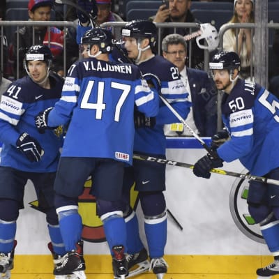 Lejonen jublar, ishockey-VM 2017.