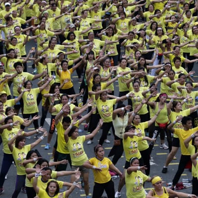 Filippinerna satte världsrekord i zumba den 19 juli 2015.