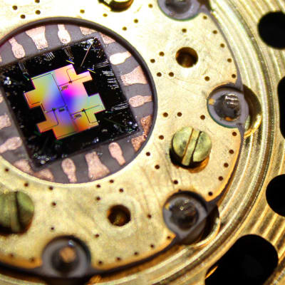 Kvanttitietokoneissa käytettävä quantum-siru