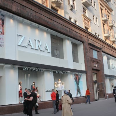 Zaras butik i Moskva