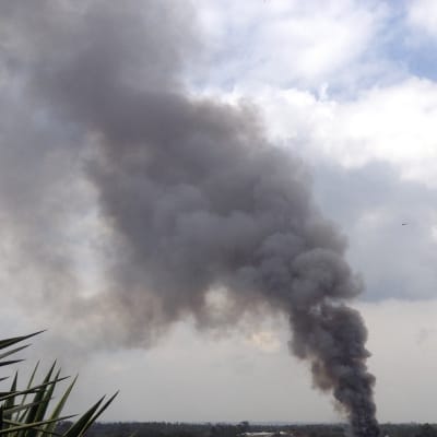 Rök från köpcentret Westgate i Nairobi