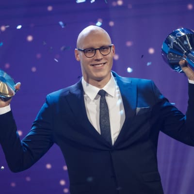Vuoden urheilija Matti Mattsson kiitti tunteikkaasti perhettään