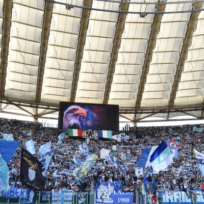 Stadio Olimpicon Curva Nord eli kannattajakatsomonosa.