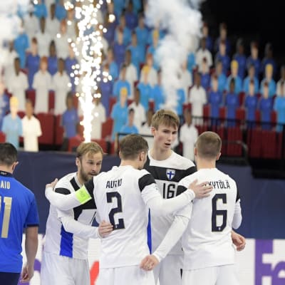 Finland mötte Italien i EM i futsal.