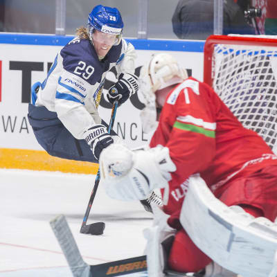 Patrik Laine, hockey-VM 2016, Finland-Vitryssland.