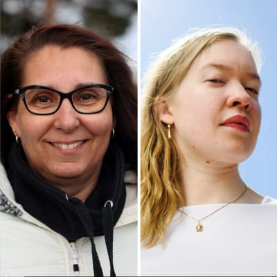 Kirsi-Marja Uschanov-Vuorenpää ja Leena Vaskin