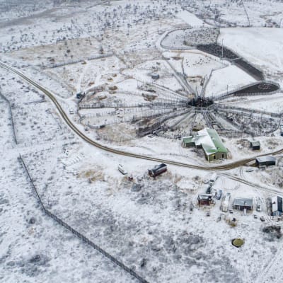 Skálluvaaran koulutupa Utsjoen kunnassa.