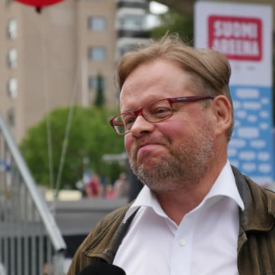 Riksdagsledamot Juhana Vartiainen under suomi-areena i Björneborg 2015.