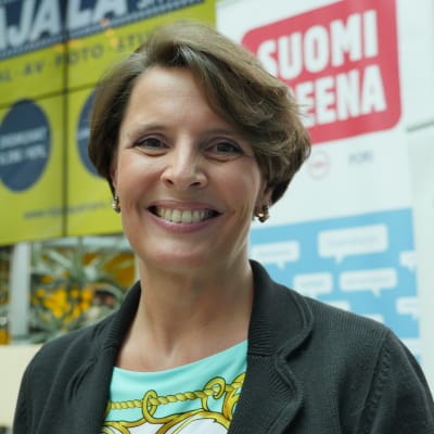 Anne Berner på suomi-areena 16.7.2015.