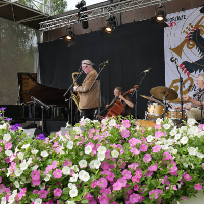 Juhani Aaltonen Quartet Porin Jazz 2015