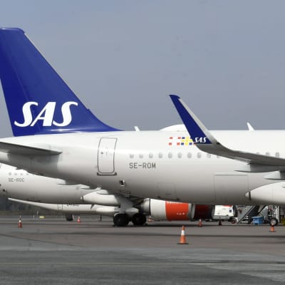 Två SAS-plan på Arlanda, Stockholm