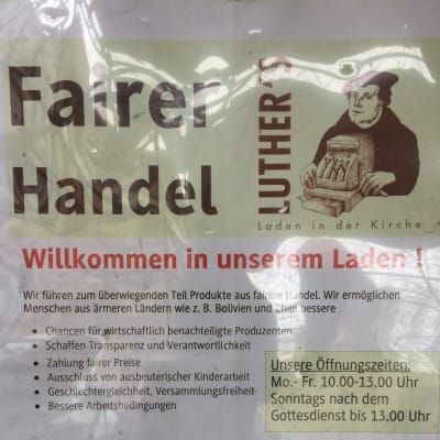 Rättvis handel i Martin Luther-affären i Berlin