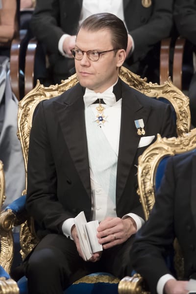 Prins Daniel under Nobelfesten.