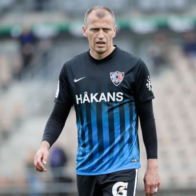 Njazi Kuqi spelade för FC Inter säsongen 2017.