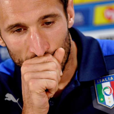 Giorgio Chiellini lähikuvassa.