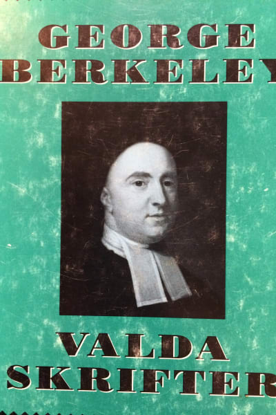 Pärmbild med porträtt på George Berkeley