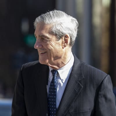 Robert Mueller påväg till kyrkan 24.3.2019