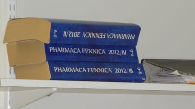 Tre böcker, Pharmaca fennica 2012, uppslagsverk