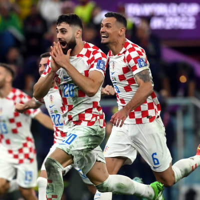 Kroatien firar i VM.
