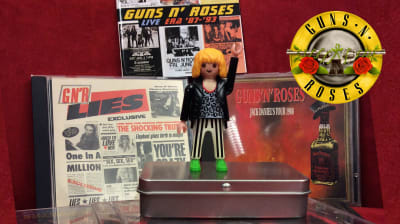 Rockpolisernas Playmobil-gubbe gillar Guns and Roses