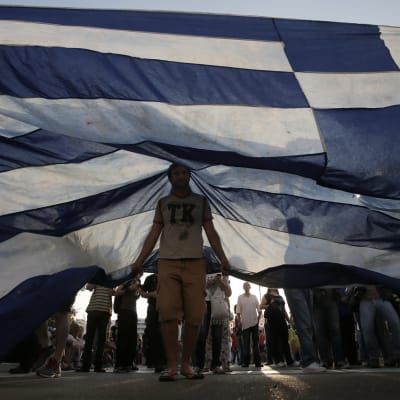 Demonstration i Aten