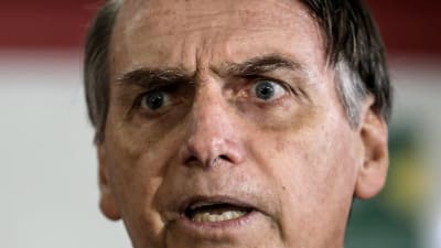 Jair Bolsonaro är känd för sina nedsättande, föraktfulla uttalanden om bland annat kvinnor och sexuella minoriteter