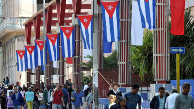 Nyårsfirande i Havanna på Cuba