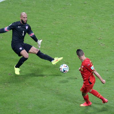 Belgien, Tim Howard under VM 2014