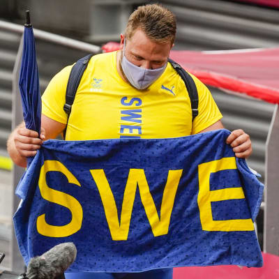 Daniel Ståhl i OS oi Tokyo.