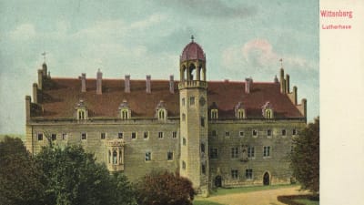 Lutherhaus i Wittenberg. Luthers eget kloster som han fick till skänks av den sachsiska kurfursten Fredrik den vise.