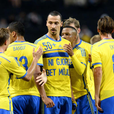 Zlatan Ibrahimovic har gjort flest mål för Sveriges fotbollslandslag.
