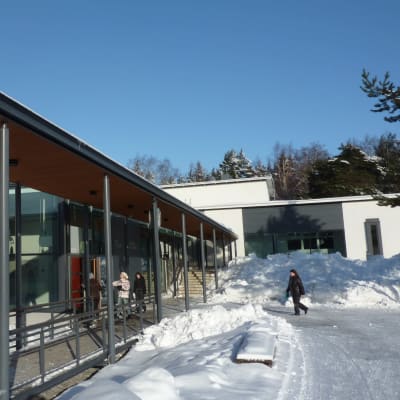 Skolhuset i Korpo.