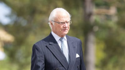 Sveriges kung Carl XVI Gustaf på Åland.