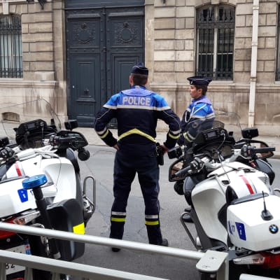 Frankrikes polis.