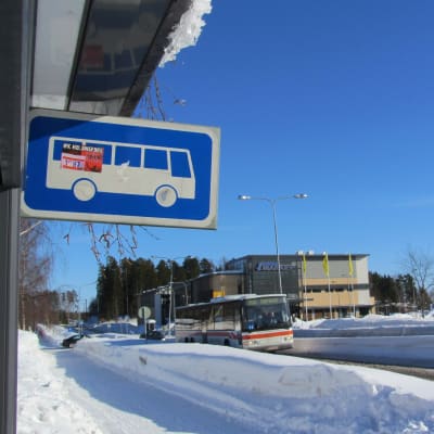 Busshållplats i Söderkulla