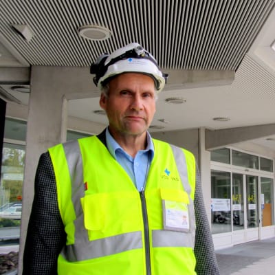 Håkan Knip, teknisk chef på Vasa centralsjukhus.