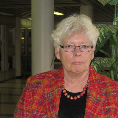 Professor Harriet Silius vid Åbo Akademi