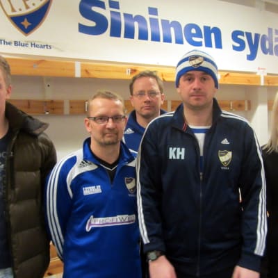 Hugo Villför, Tomi Kärkkäinen, Krister Grönholm, Kris Huckstepp, Emilia Grönholm