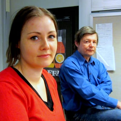 Magdalena Lindroos och Juhani Hallasmaa