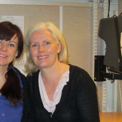 Pernilla Lindblad och Monika Koskinen