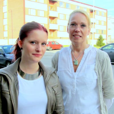 Elin Wilson och Susanna Westling