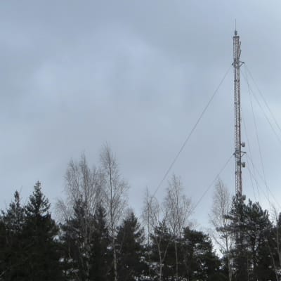 Telemasten på Jonasbacken i Borgå