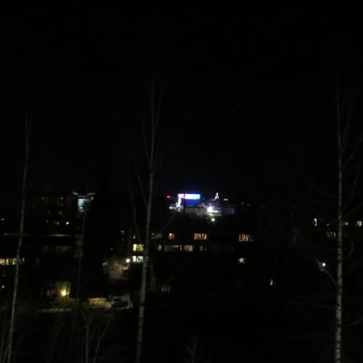 Kuopion keskusta pimeni.
