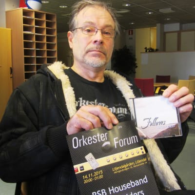 Tom Behm är en av de aktiva bakom Orkesterforum i Liljendalgården