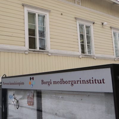 Medborgarinstituten i Borgå vid Mannerheimgatan 15