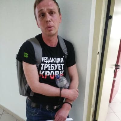 En bild på den ryska journalisten Ivan Golunov