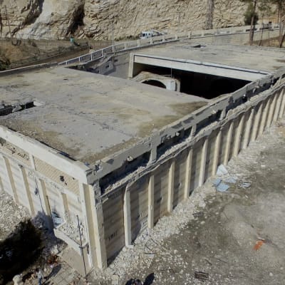 Damaskoksen lähellä sijaitseva vesilähde, josta kaupunki saa juomavetensä. Syyrian hallinto ilmoitti vallanneensa alueen takaisin kapinallisilta 29. tammikuuta 2017. 