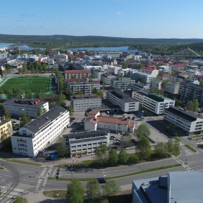 Rovaniemen kaupungin keskusta