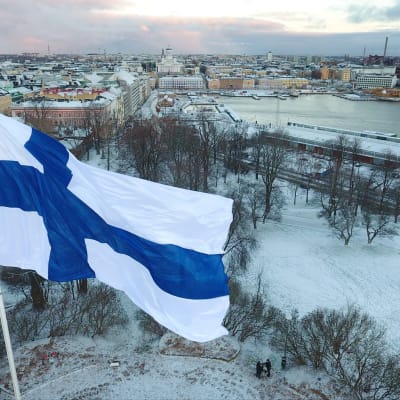Finlands flagga